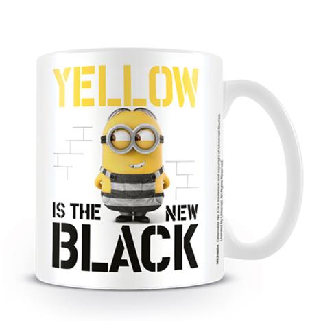 Despicable Me Minions Yellow is the New Black Mug £6.99